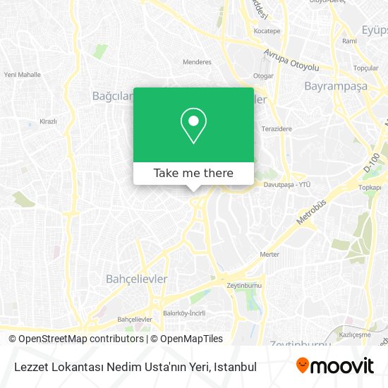Lezzet Lokantası Nedim Usta'nın Yeri map