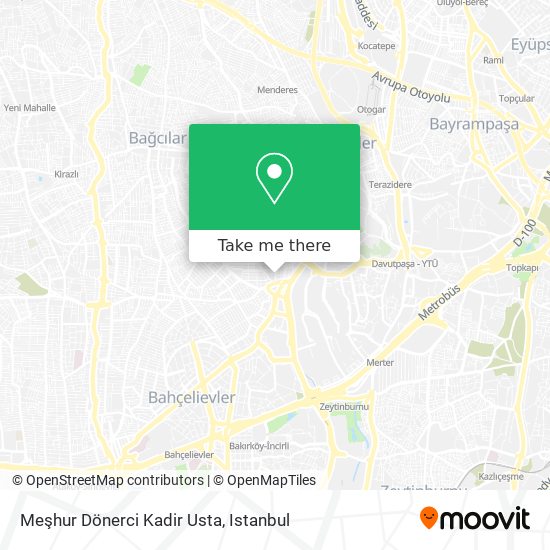 Meşhur Dönerci Kadir Usta map