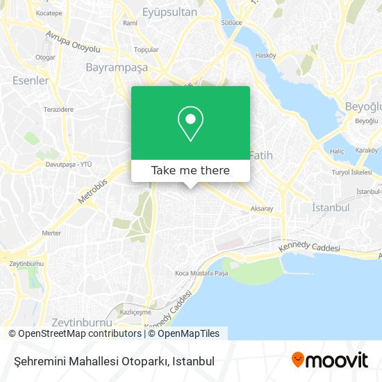 Şehremini Mahallesi Otoparkı map