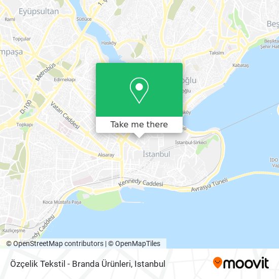 Özçelik Tekstil - Branda Ürünleri map