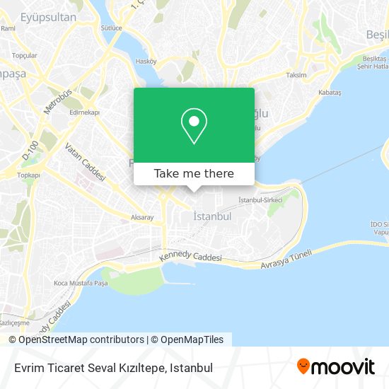 Evrim Ticaret Seval Kızıltepe map