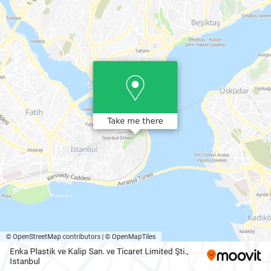 Enka Plastik ve Kalip San. ve Ticaret Limited Şti. map
