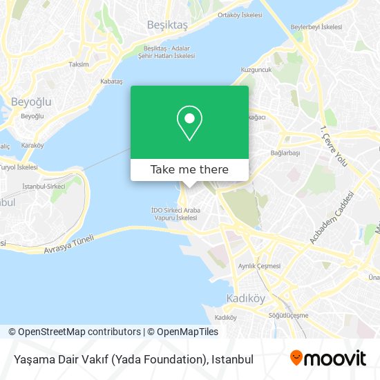 Yaşama Dair Vakıf (Yada Foundation) map