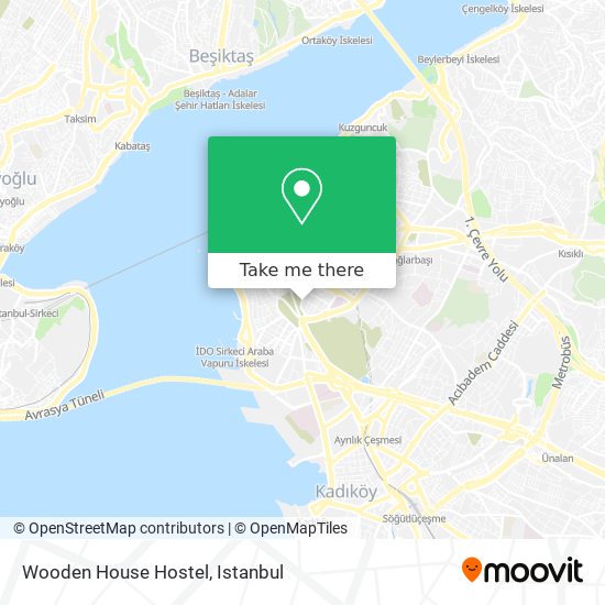 Wooden House Hostel map