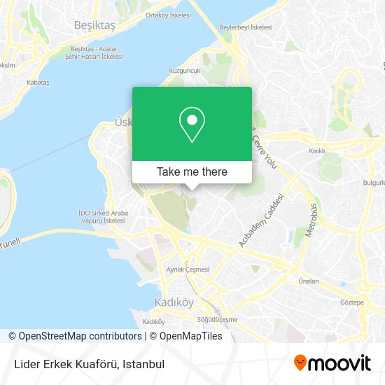 Lider Erkek Kuaförü map