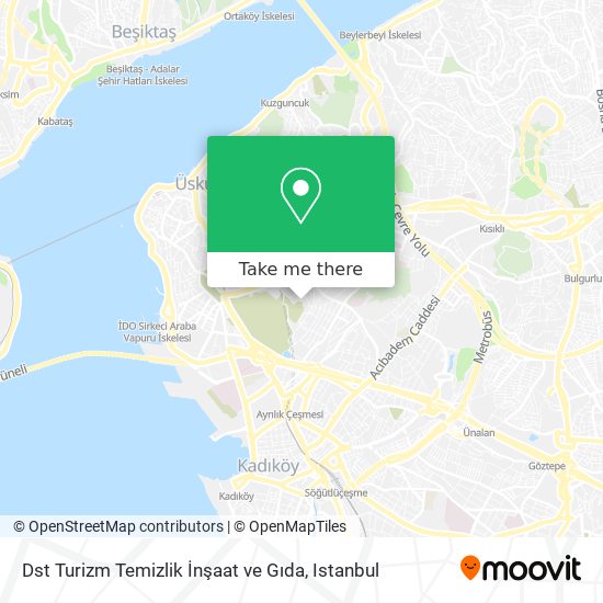 Dst Turizm Temizlik İnşaat ve Gıda map