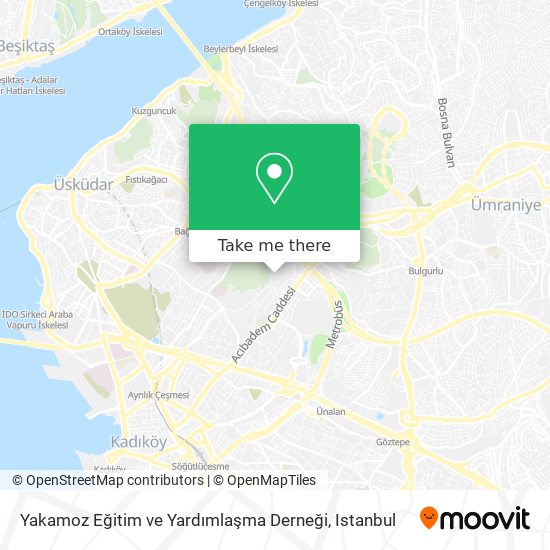 Yakamoz Eğitim ve Yardımlaşma Derneği map