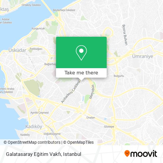 Galatasaray Eğitim Vakfı map