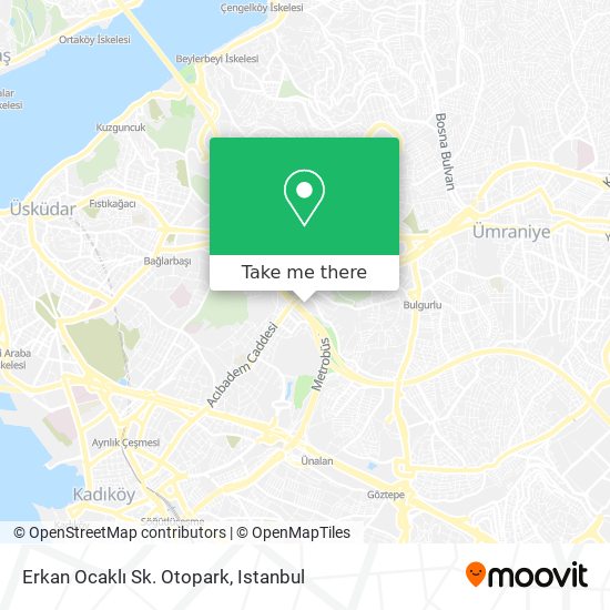 Erkan Ocaklı Sk. Otopark map