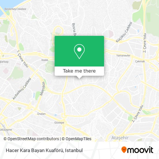 Hacer Kara Bayan Kuaförü map