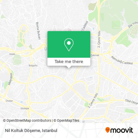 Nil Koltuk Döşeme map