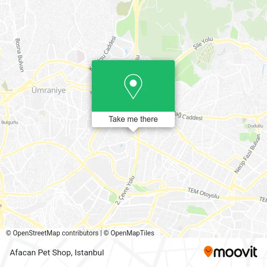 Afacan Pet Shop map