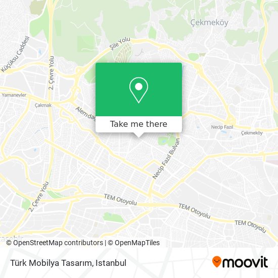Türk Mobilya Tasarım map
