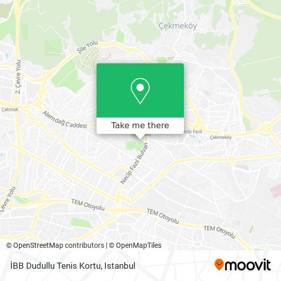 İBB Dudullu Tenis Kortu map