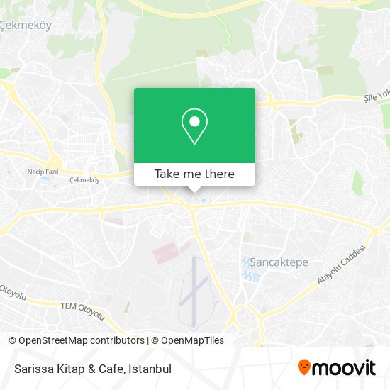 Sarissa Kitap & Cafe map