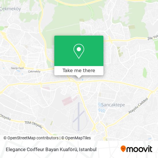 Elegance Coıffeur Bayan Kuaförü map