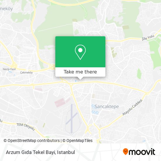 Arzum Gıda Tekel Bayi map