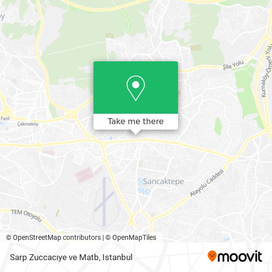 Sarp Zuccacıye ve Matb map