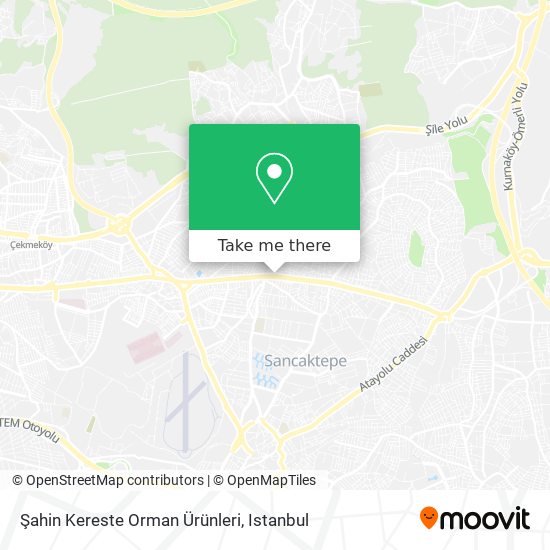 Şahin Kereste Orman Ürünleri map