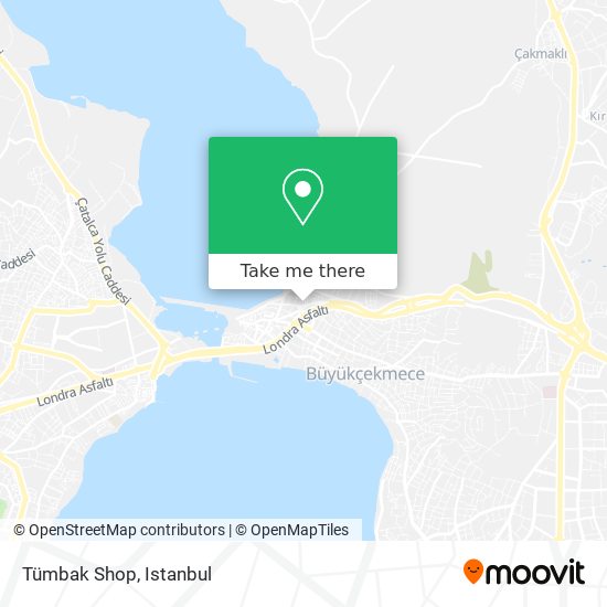 Tümbak Shop map