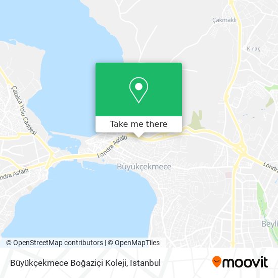Büyükçekmece Boğaziçi Koleji map