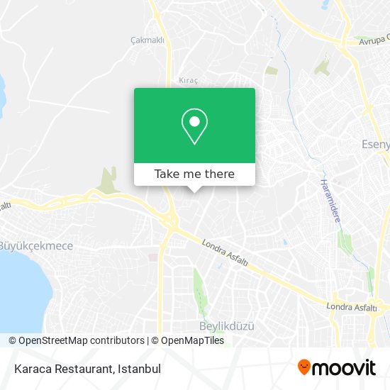 Karaca Restaurant map