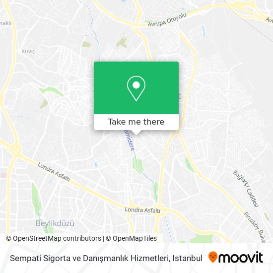 Sempati Sigorta ve Danışmanlık Hizmetleri map