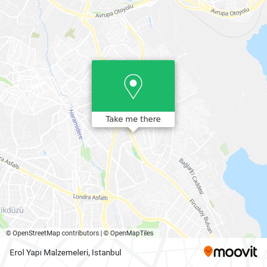 Erol Yapı Malzemeleri map