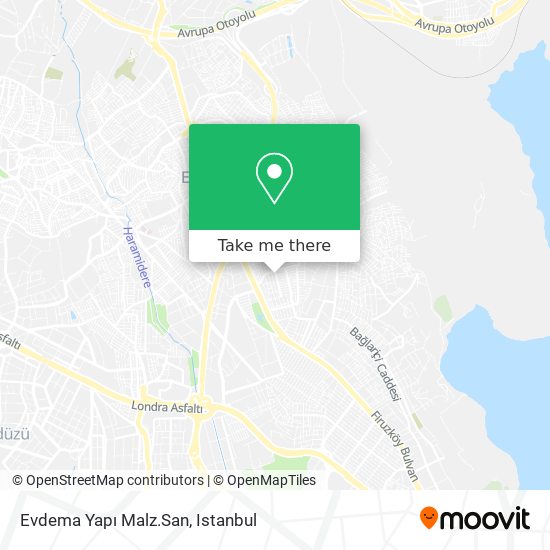 Evdema Yapı Malz.San map