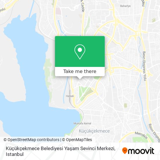Küçükçekmece Belediyesi Yaşam Sevinci Merkezi map