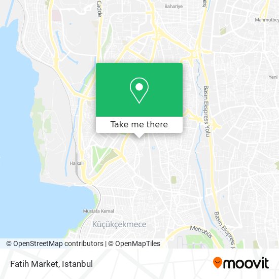 Fatih Market map