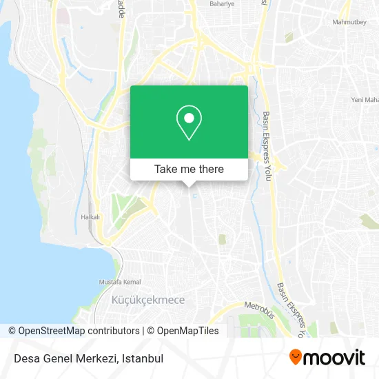 Desa Genel Merkezi map