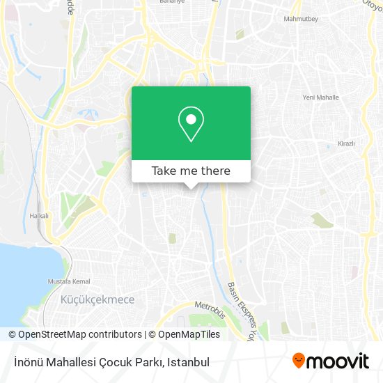 İnönü Mahallesi Çocuk Parkı map