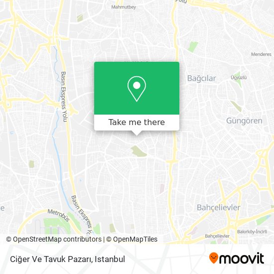 Ciğer Ve Tavuk Pazarı map