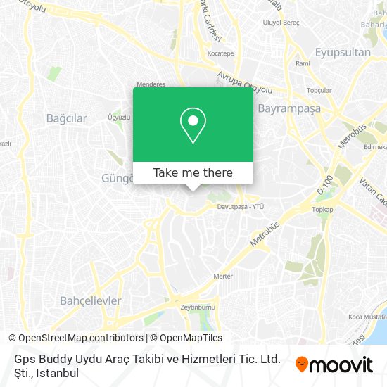 Gps Buddy Uydu Araç Takibi ve Hizmetleri Tic. Ltd. Şti. map