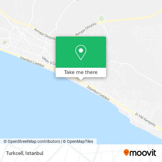 Turkcell map