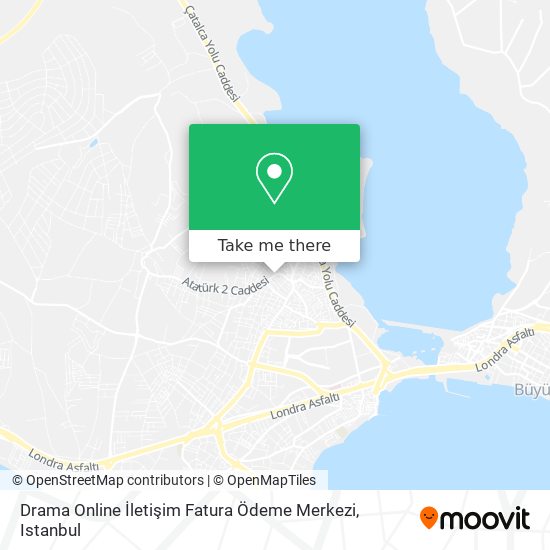 Drama Online İletişim Fatura Ödeme Merkezi map