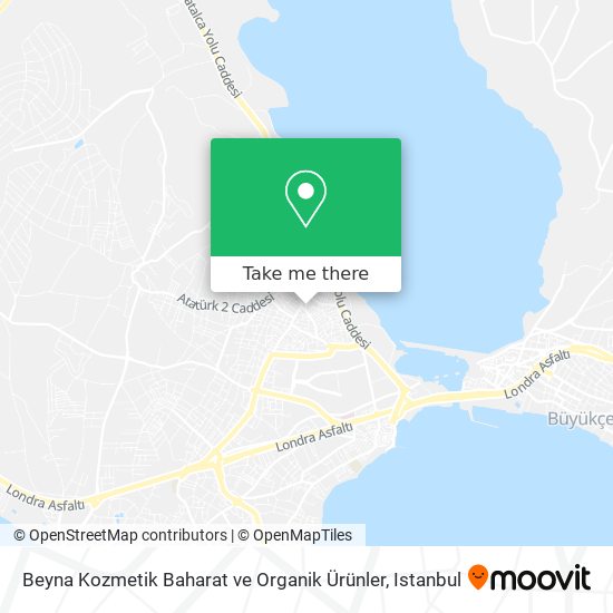 Beyna Kozmetik Baharat ve Organik Ürünler map