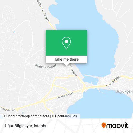 Uğur Bilgisayar map