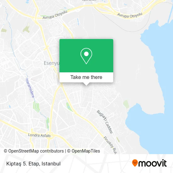 Kiptaş 5. Etap map