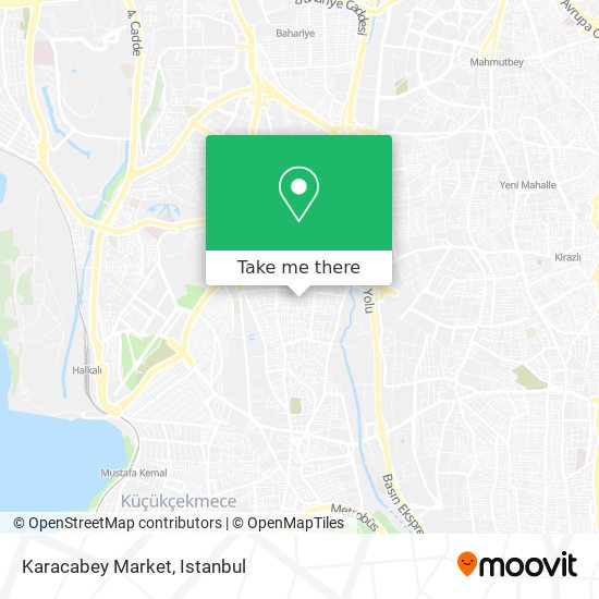 Karacabey Market map