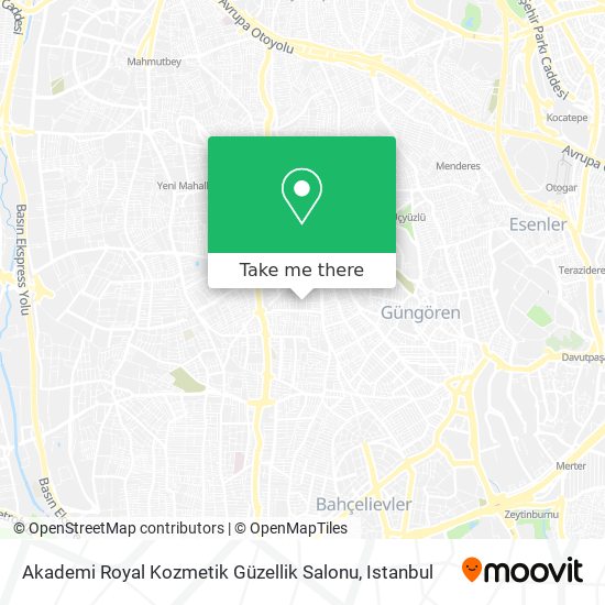 Akademi Royal Kozmetik Güzellik Salonu map