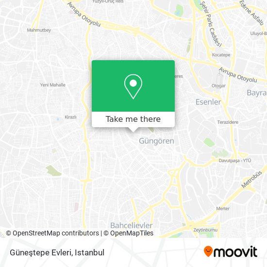 Güneştepe Evleri map