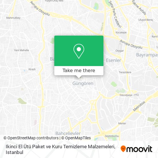 Ikinci El Ütü Paket ve Kuru Temizleme Malzemeleri map