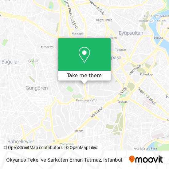 Okyanus Tekel ve Sarkuterı Erhan Tutmaz map