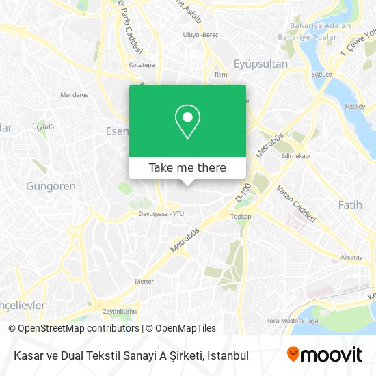 Kasar ve Dual Tekstil Sanayi A Şirketi map