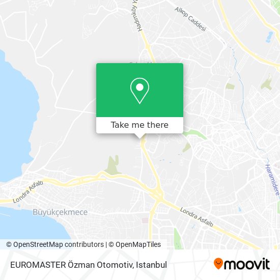 EUROMASTER Özman Otomotiv map