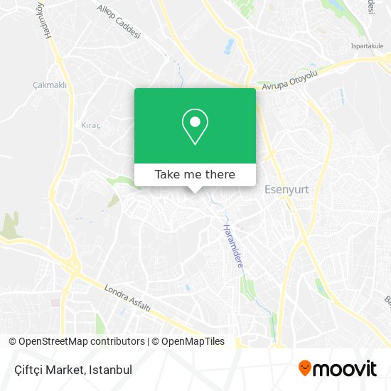 Çiftçi Market map