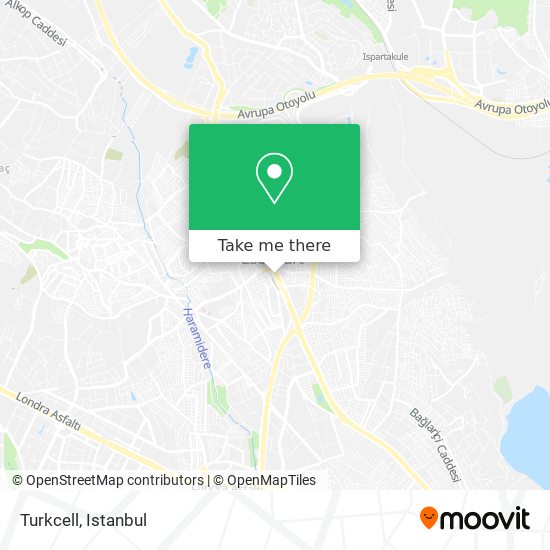 Turkcell map