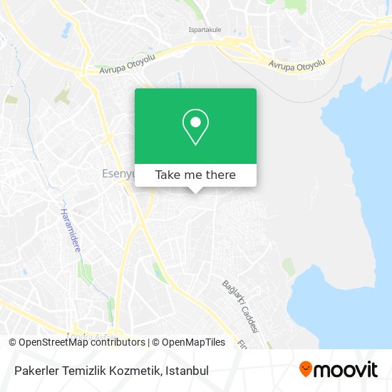 Pakerler Temizlik Kozmetik map